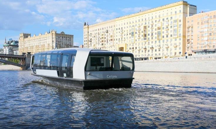 20 июня 2023 года. Москва. Открытие первого регулярного круглогодичного маршрута речного электротранспорта. Фото: mos.ru