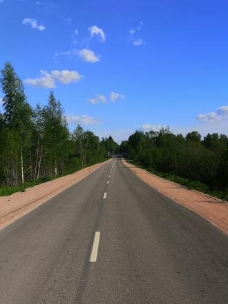 Тверская область, Бежецкий район, деревня Дорохово. Подъезд к деревне до ремонта (к информации о выполнении поручения по итогам личного приема граждан, проведенного М.А.Бубеном 17 сентября 2020 года)