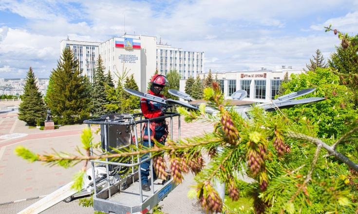 Белгород, микрорайон Харьковская гора. Смонтировано оборудование в рамках программы "умного" квартала с кластером интеллектуальных сетей. Фото из открытых источников
