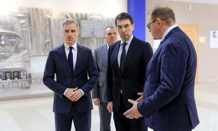 Смоленск, улица Пржевальского, 4. Посещение военного учебного центра имени М.А.Егорова на базе Смоленского государственного университета. Фото: admin-smolensk.ru