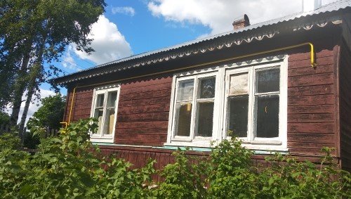 Ивановская область, Палехский район. Деревня Ерёмкино после газификации (к информации о выполнении поручения по итогам личного приема граждан, проведенного С.В.Нештенко 19 ноября 2021 года)