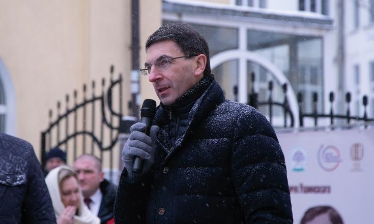 Москва, улица Малая Пироговская, 1/1. Открытие памятника Константину Дмитриевичу Ушинскому. Фото: официальный сайт Московского педагогического государственного университета mpgu.su