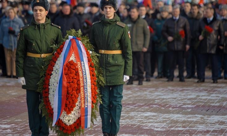 Курская область, Курск, улица Карла Маркса, 48. Мемориальный комплекс «Памяти павших в Великой Отечественной войне 1941–1945 годов». Фото: пресс-служба губернатора Курской области