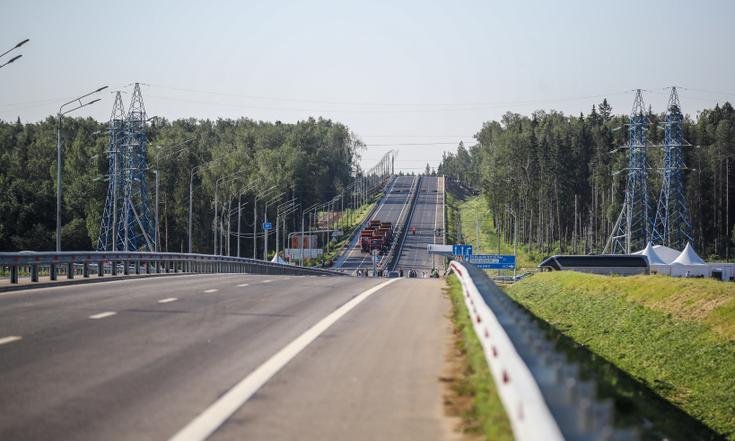 Московская область. Открыт участок Центральной кольцевой автомобильной дороги от Можайского до Новорижского шоссе. Фото с портала Правительства Московской области Mosreg.ru