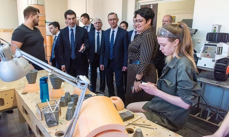 25 февраля 2020 года. Обнинск, Калужская область. В Обнинском институте атомной энергетики НИЯУ «МИФИ».