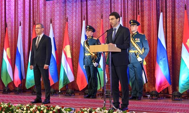 16 сентября 2020 года. Калуга. Церемония вступления В.В.Шапши в должность губернатора Калужской области.