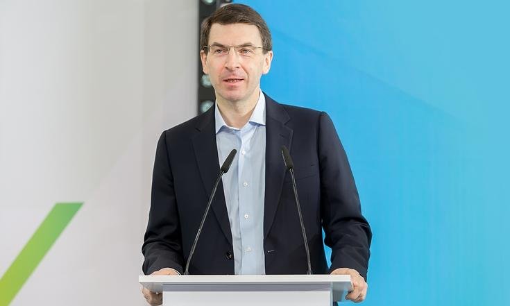 22 февраля 2020 года. Москва, Экспоцентр. Полуфинал конкурса управленцев "Лидеры России - 2020". Выступление Игоря Щёголева. Фото - АНО "Россия - страна возможностей".