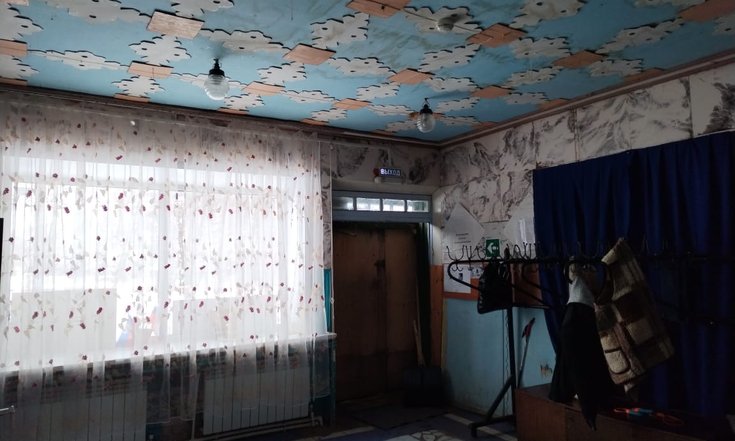 Владимирская область, село Пригородный, 44. Состояние Пригородного филиала Горкинского сельского Дома культуры на дату личного приема граждан, проведенного А.В.Ерёминым 12.10.2023
