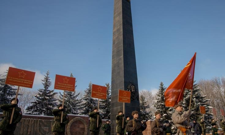 Курская область, Курск, улица Карла Маркса, 48. Мемориальный комплекс «Памяти павших в Великой Отечественной войне 1941–1945 годов». Фото: пресс-служба губернатора Курской области