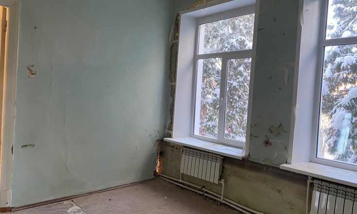 Ивановская область, город Родники, микрорайон Шагова, дом 1. Помещения Родниковской детской школы искусств на дату личного приема граждан, проведенного С.В.Нештенко 19.11.2021