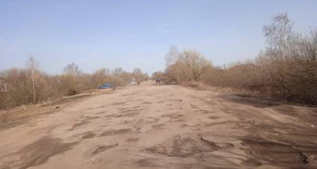 Тверская область. Состояние автомобильной дороги от деревни Малыгино до деревень Коробово и Перетрясово на дату личного приема граждан, проведенного И.П.Горячевой 24.03.2022.