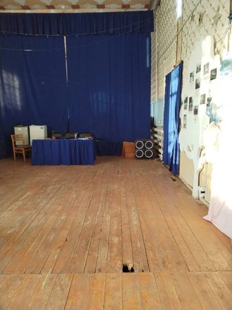 Владимирская область, село Пригородный, 44. Состояние Пригородного филиала Горкинского сельского Дома культуры на дату личного приема граждан, проведенного А.В.Ерёминым 12.10.2023