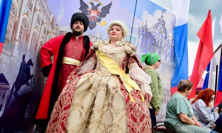 Орловская область, Хотынецкий район, село Льгов. XXIV Международный фольклорный праздник «Троицкие хороводы в Орловском Полесье». Фото: пресс-служба губернатора Орловской области orel-region.ru