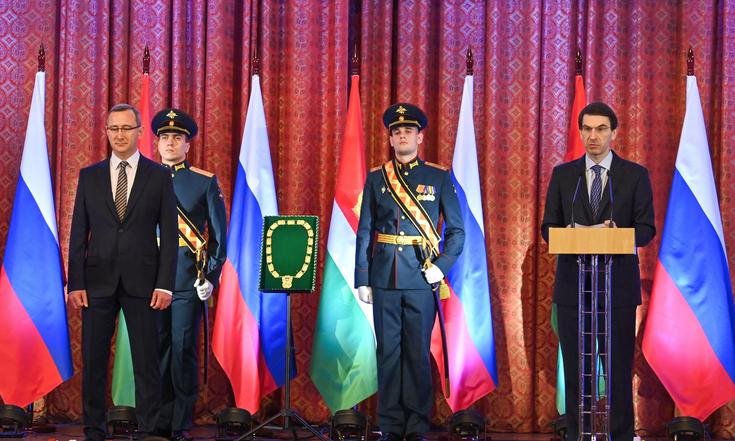 16 сентября 2020 года. Калуга. Церемония вступления В.В.Шапши в должность губернатора Калужской области.