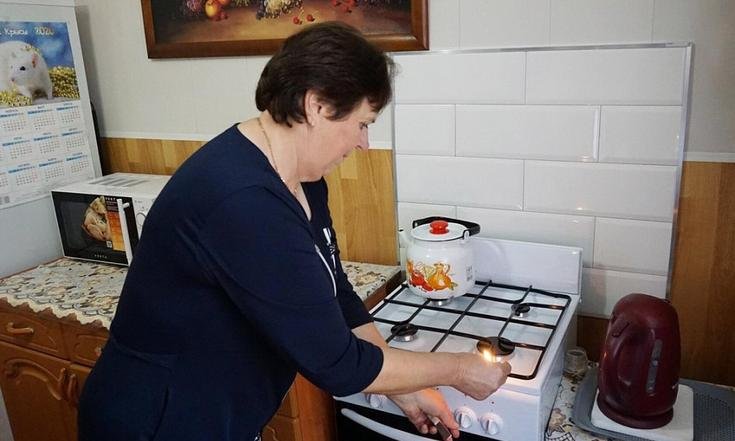 Тульская область, Кимовский район, д. Барановка. Домовладения населенного пункта подключены к сети газоснабжения (к информации о выполнении поручения по итогам личного приема граждан, проведенного А.В.Анисимовым 26 сентября 2019 года.