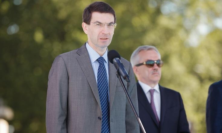 Белгородская область, Прохоровский район, п. Прохоровка. Открытие движения по автомобильной дороге к мемориальному музейному комплексу «Прохоровское поле».