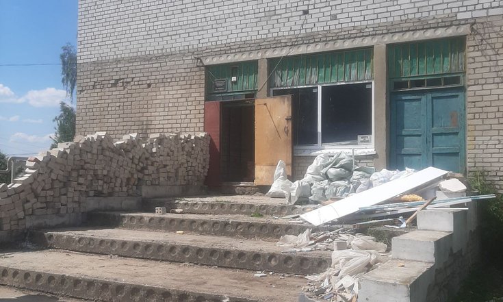 Владимирская область, село Пригородный, 44. Состояние Пригородного филиала Горкинского сельского Дома культуры на дату личного приема граждан, проведенного А.В.Ерёминым 12.10.2023