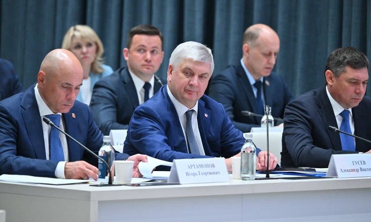 Московская область, город Красногорск, бульвар Строителей, 1. Заседание Совета при полномочном представителе Президента РФ в ЦФО. Фото: К.Березуцкий, mosreg.ru