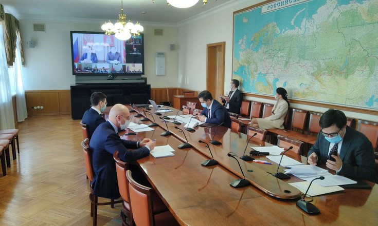 23 апреля 2020 года. Совещание с ректорами медицинских университетов Центрального федерального округа.