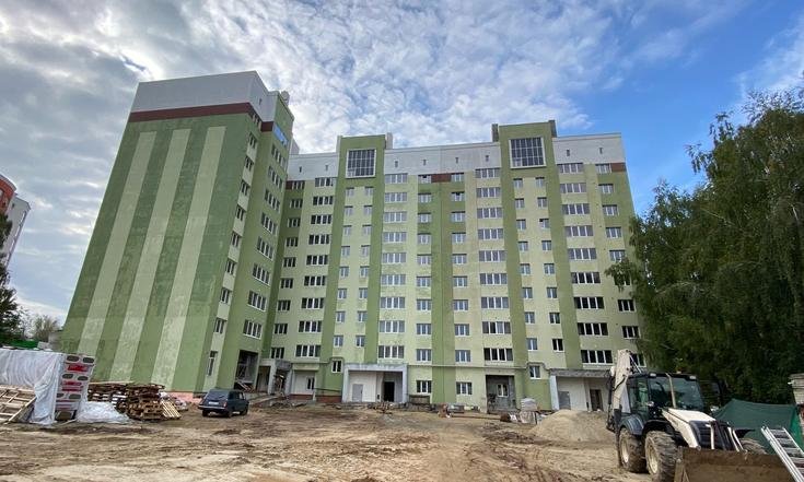 Рязань, улица Баженова, 34. Жилой дом – долгострой (к личному приему граждан, проведенному М.А.Бубеном 21 октября 2021 года)