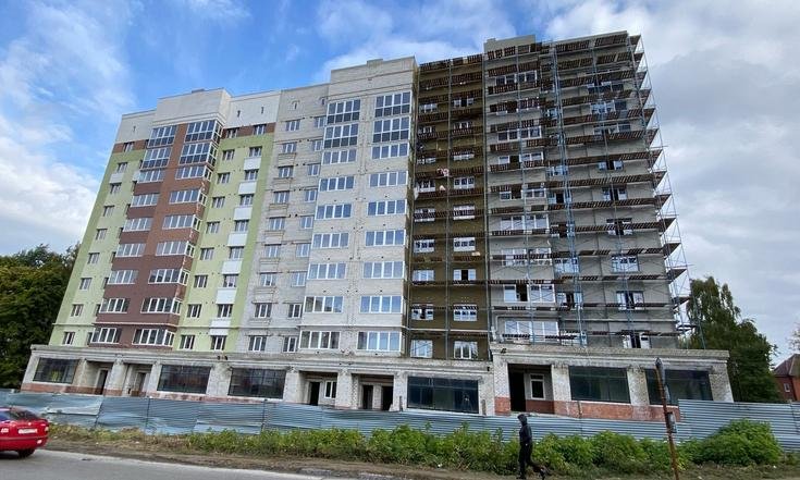 Рязань, улица Баженова, 34. Жилой дом – долгострой (к личному приему граждан, проведенному М.А.Бубеном 21 октября 2021 года)