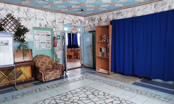 Владимирская область, село Пригородный, 44. Состояние Пригородного филиала Горкинского сельского Дома культуры на дату личного приема граждан, проведенного А.В.Ерёминым 12.10.2023