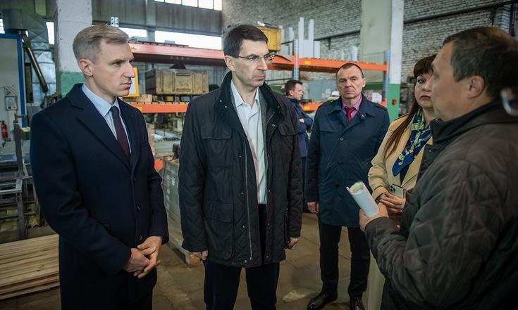 Смоленская область, Вязьма, улица Новая Бозня, 1. Вяземский машиностроительный завод. Фото: пресс-служба губернатора Смоленской области