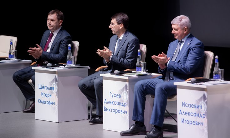Воронежская область, Рамонский район, поселок Солнечный, улица Парковая, дом 3. VII Воронежский форум предпринимателей. Фото: пресс-служба правительства Воронежской области govvrn.ru
