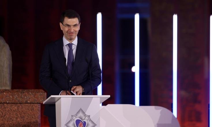 Москва, площадь Победы, 3. Награждение лауреатов общественно-государственной инициативы «Горячее сердце». Фото: Фонд социально-культурных инициатив