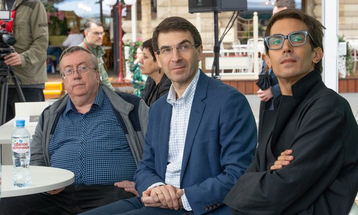 Москва, Красная площадь. Презентация альбома «С.М.Прокудин-Горский. Центральная Россия». Фото: Издательский дом «Качество жизни»