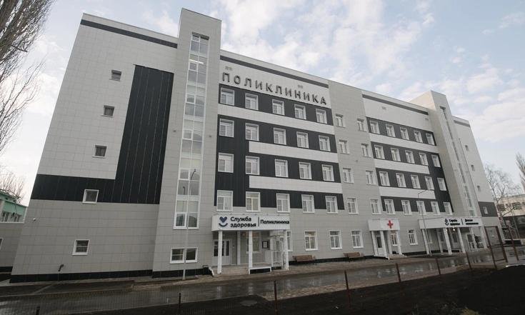 Воронежская область, Новоусманский район, село Новая Усмань, улица Ленина, 303в. Поликлиника Новоусманской районной больницы. Фото: пресс-служба губернатора Воронежской области