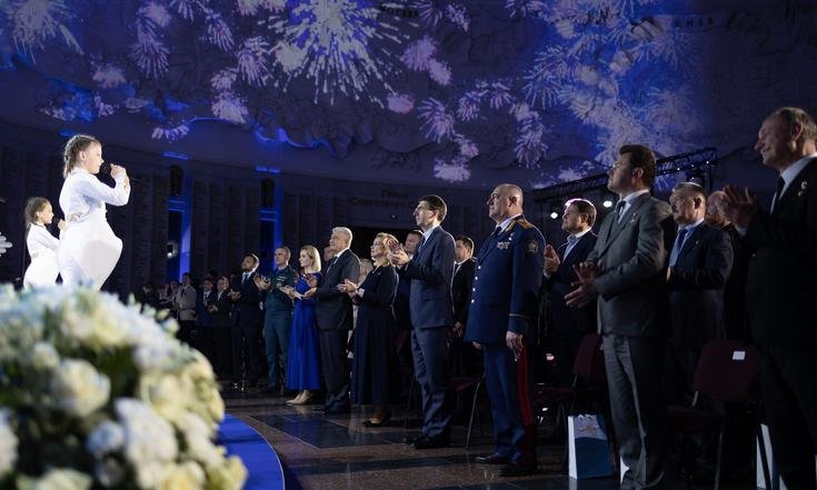 Москва, Площадь Победы, 3. Торжественная церемония награждения и чествования лауреатов инициативы «Горячее сердце-2022» в Зале Славы Музея Победы на Поклонной горе. Фото: Фонд социально-культурных инициатив fondsci.ru