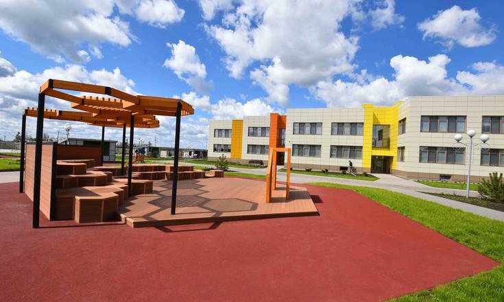 Белгородская область, Белгородский район, поселок Разумное, микрорайон "Новая Заря". Новый детский сад "Тропинка детства". Фото: региональные СМИ