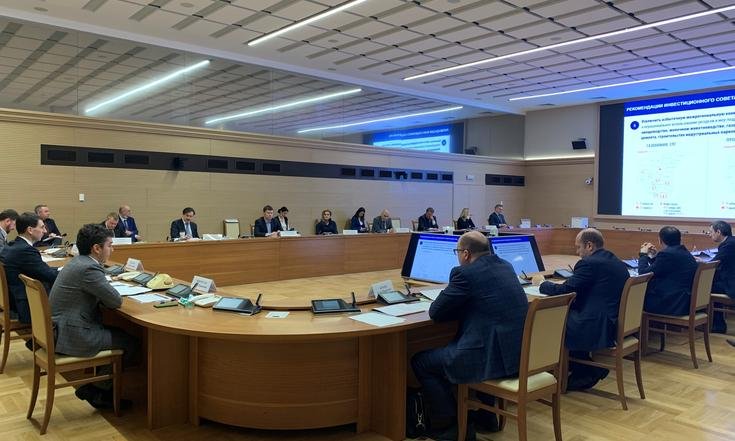 5 февраля 2021 года. Москва, Межрегиональный ситуационный центр. Заседание Совета при инвестиционном уполномоченном в Центральном федеральном округе.
