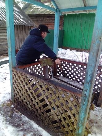 Брянская область, Мглинский район, село Католино. Водопроводная сеть после реконструкции (к информации о выполнении поручения по итогам личного приема граждан, проведенного А.Н.Мошковым 3 августа 2021 года)