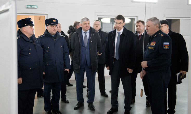 Воронеж. Посещение военного аэродрома Балтимор. Фото: пресс-служба правительства Воронежской области govvrn.ru