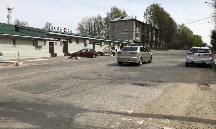Кострома. Состояние Никитской улицы на дату личного приема граждан, проведенного А.К.Ниязметовым 31.05.2022
