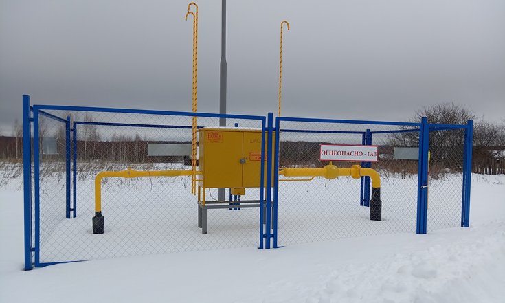 Ивановская область, деревня Мягково. Работы по газификации населенного пункта завершены (к информации о выполнении поручения по итогам личного приема граждан, проведенного А.А.Анисимовым 8.06.2023)