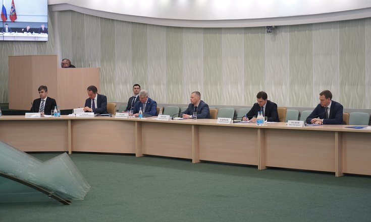 Брянск, проспект Ленина, дом 33. Выездное совещание Совета Безопасности РФ. Фото: пресс-служба правительства Брянской области bryanskobl.ru