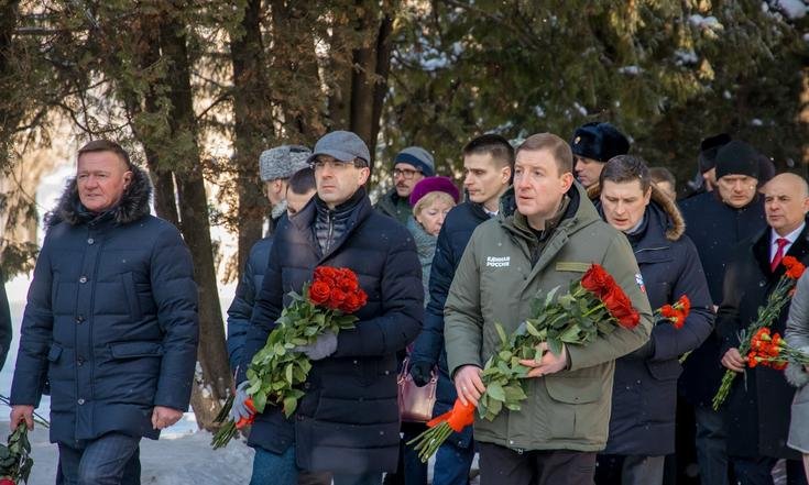 Курская область, Курск, улица Карла Маркса, 48. Мемориальный комплекс «Памяти павших в Великой Отечественной войне 1941–1945 годов». Фото: пресс-служба губернатора Курской области