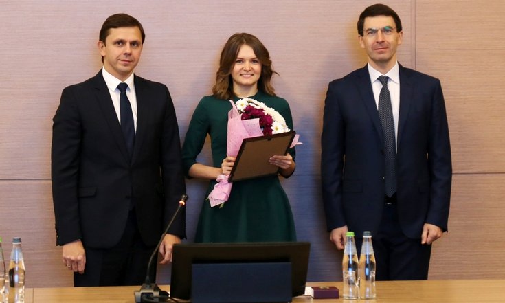 19 ноября 2019 года. Орёл. Грант Президента России получила научный сотрудник научно-технологического центра биомедицинской фотоники Орловского государственного университета имени  И.С.Тургенева Ирина Маковик.