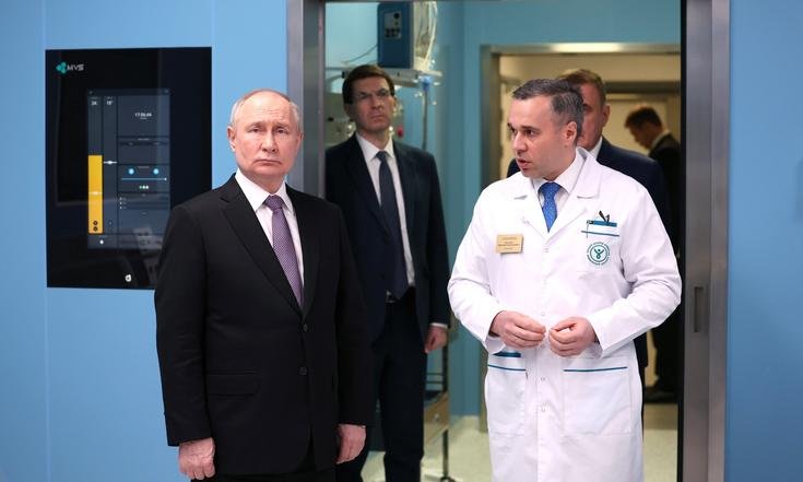 2 февраля 2024 года. Тула. Рабочая поездка в Тульскую область Фото: пресс-служба Президента РФ kremlin.ru