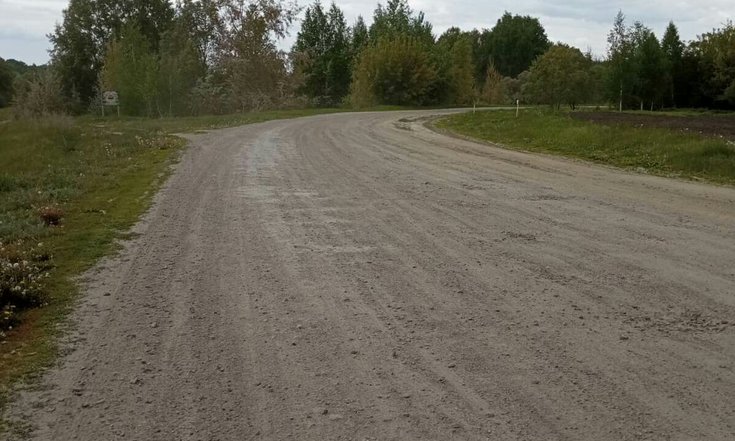 Тамбовская область. Состояние автомобильной дороги, которая проходит через село Перевоз, на дату личного приема граждан, проведенного А.Ю.Петуховым 25.04.2024.
