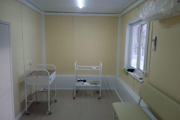 Тверская область, деревня Глазки. Новый ФАП (к информации о выполнении поручения по итогам личного приема граждан, проведенного М.А.Бубеным 16.03.2023)