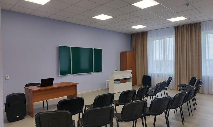 Воронежская область, Новоусманский район, село Орлово. Строительство Дома культуры завершено (к информации о выполнении поручения по итогам личного приема граждан, проведенного А.В.Ерёминым 06.10.2022.)