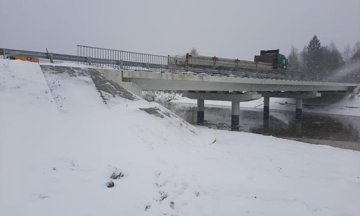 Тверская область, Кашинский городской округ, деревня Высоково. Мост через реку Кашинка (к личному приему граждан, проведенному М.А.Бубеном 17 сентября 2020 года)