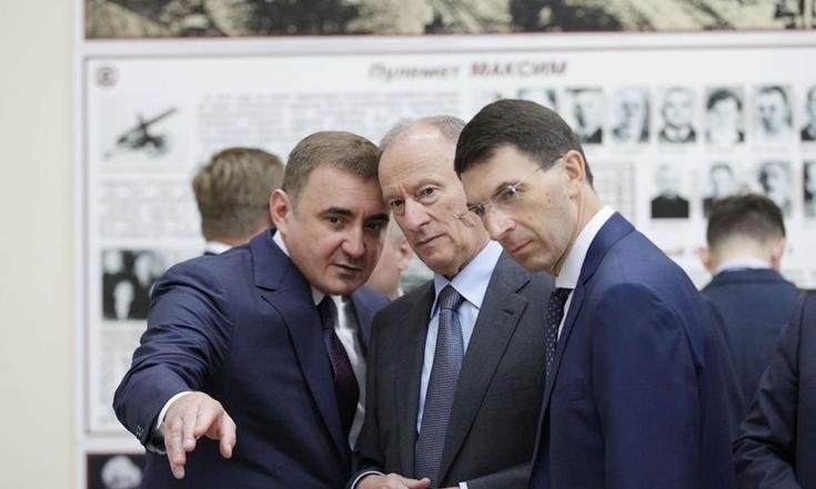Тула, Кремль. Выездное совещание Секретаря Совета Безопасности РФ  с главами регионов Центрального федерального округа. Фото: портал Правительства Тульской области Tularegion.ru