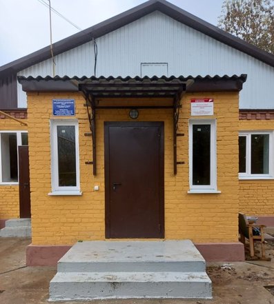 Орловская область, Верховский район, деревня Прусынок. Отремонтированный ФАП. Фото: официальный портал правительства Орловской области orel-region.ru