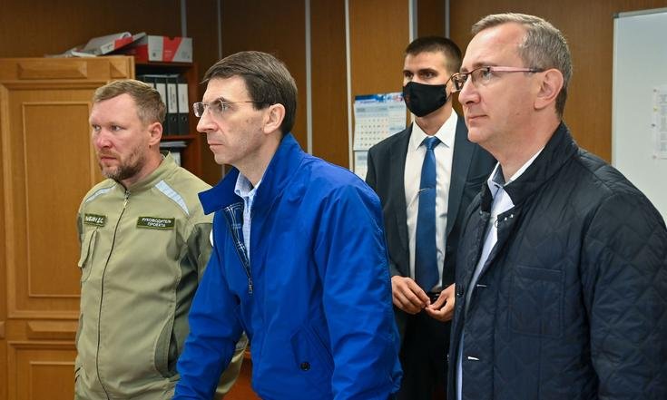 29 августа 2020 года. Калуга. Посещение штаба строительства кампуса Калужского филиала МГТУ им. Н.Э.Баумана. Фото: пресс-служба администрации Губернатора Калужской области