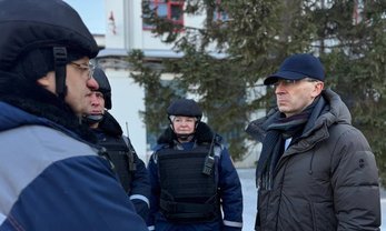 Белгород. Осмотр поврежденных объектов инфраструктуры и совещание по вопросу энергообеспеченности региона